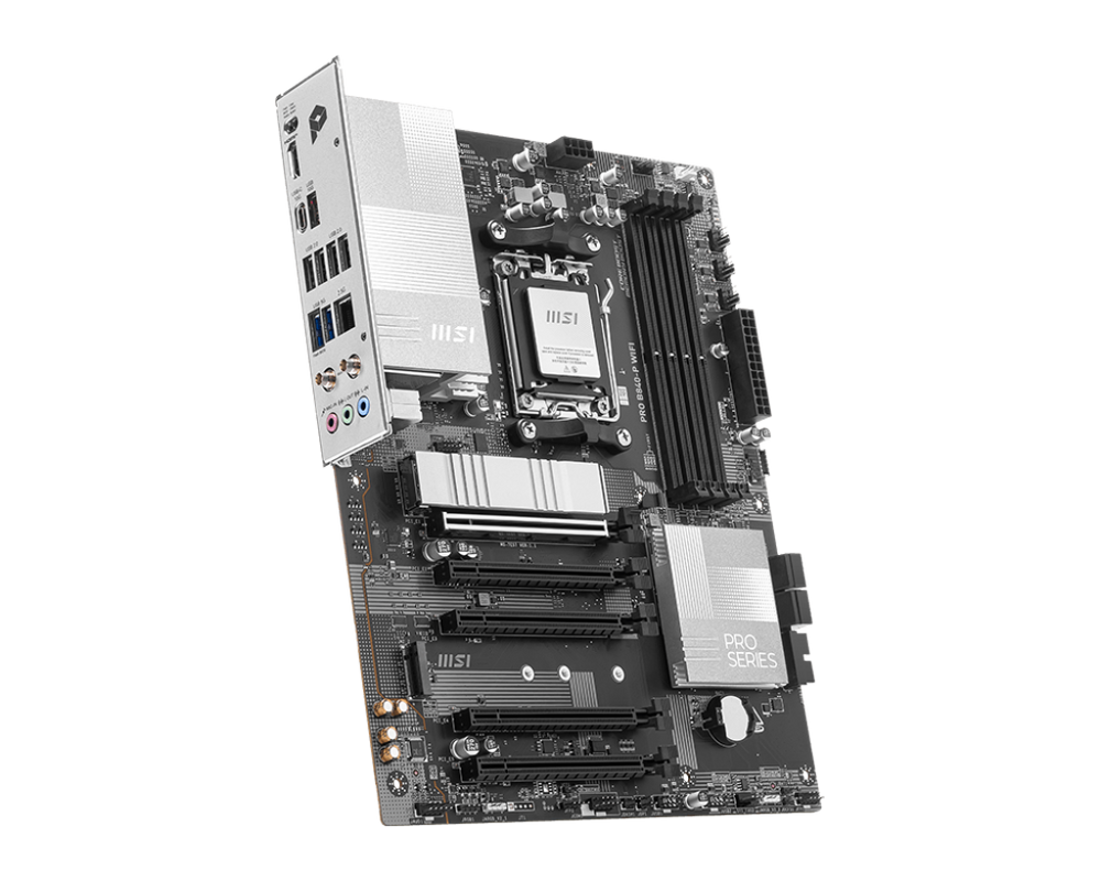 Amd Mama MSI PRO B840-P WiFi | مازر بورد AMD AM5 ATX للالعاب