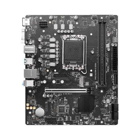 MSI PRO H610M-E DDR4: Reliable Gaming Motherboard for Intel 12th-14th Gen