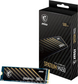MSI SPATIUM M450 – Unlock Gaming & Creative Speed with PCIe 4.0 NVMe Power