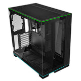 Lian Li O11 Dynamic EVO RGB Mid Tower Case — Tempered Glass Front & Side Panels, Supports Up to 420mm Radiators, 140mm Fans, Vertical GPU Mounting Option