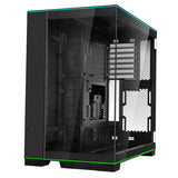 Lian Li O11 Dynamic EVO RGB Mid Tower Case — Tempered Glass Front & Side Panels, Supports Up to 420mm Radiators, 140mm Fans, Vertical GPU Mounting Option