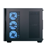 AeroCool P500C Mid-Tower PC Case (Black/White) with Aero 750W 80+ Bronze