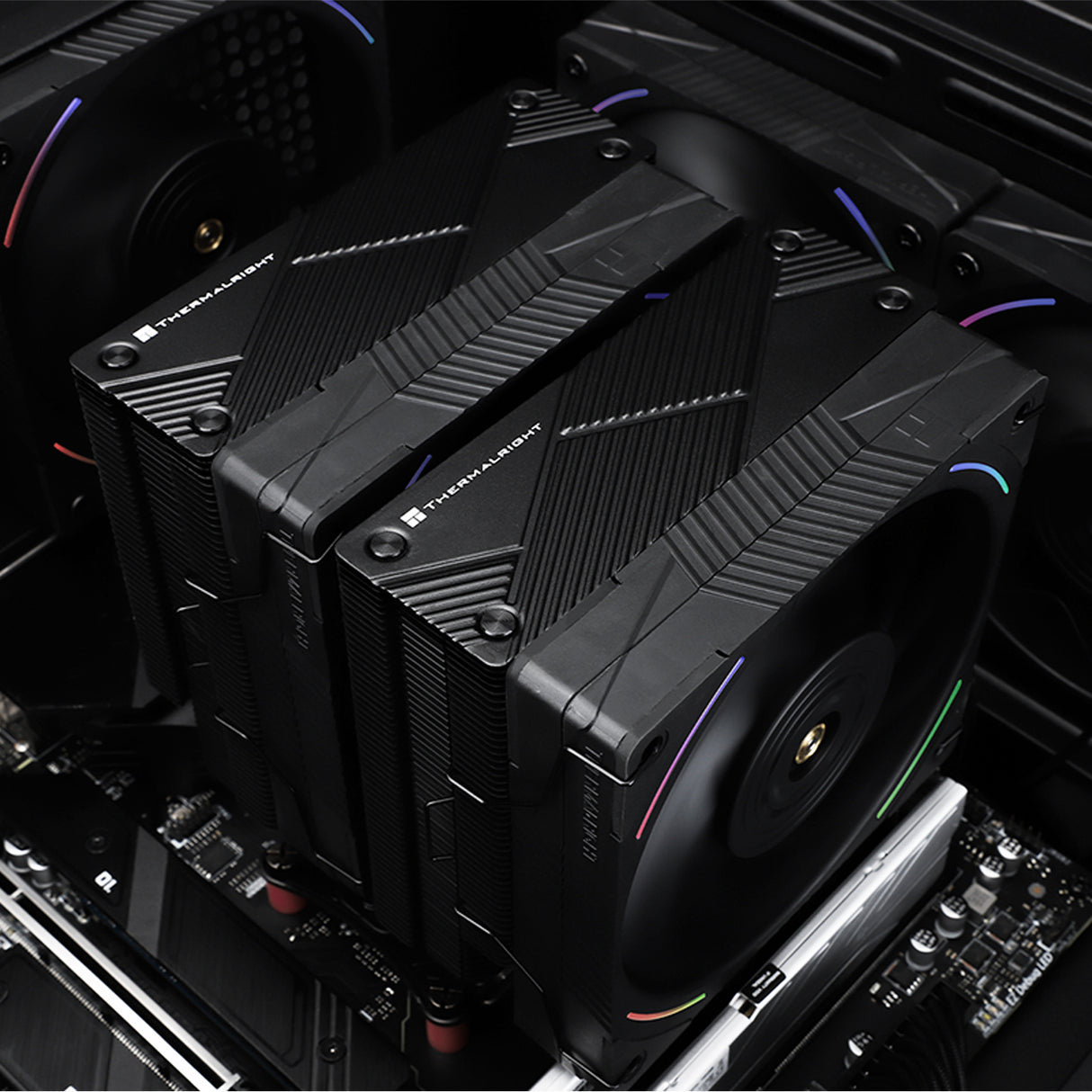 مبرد وحدة المعالجة المركزية Thermalright Heatsink Phantom Spirit 120 EVO، مبرد هواء لوحدة المعالجة المركزية بأنابيب حرارية 7×6 مم، مبرد كمبيوتر بمروحة PWM مزدوجة، سرعة 2150 دورة في الدقيقة، متوافق مع AMD AM4 AM5/Intel 1700/1150/1151/1200/17XX/2011