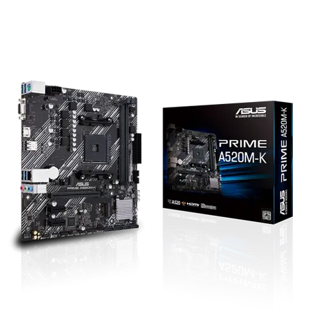 ASUS PRIME A520M-K AM4 Motherboard 