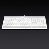 REDRAGON KG010 Mechanical Gaming Keyboard – Brown Switch – White Led (White)-(Black)