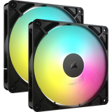 Corsair RS140 ARGB 140mm PWM Fans Dual Pack – Magnetic Dome Bearing