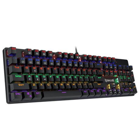 Redragon Valheim K608 Rainbow Mechanical Gaming Keyboard (Red/Blue/Black)