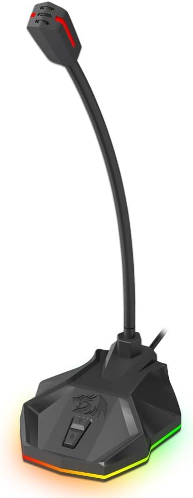 Redragon GM99 STIX RGB USB Streaming Microphone