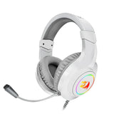 Redragon Hylas H260 RGB Gaming Headset – Stereo (White)