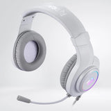 Redragon Hylas H260 RGB Gaming Headset – Stereo (White)