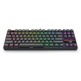 Redragon K552 Elite Kumara TKL Mechanical Gaming Keyboard - Red/Blue Switches