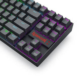 Redragon K552 Elite Kumara TKL Mechanical Gaming Keyboard - Red/Blue Switches