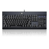 Redragon KG010: كيبورد جيمينج ميكانيكي كامل الحجم بسويتش Brown لمسية وإضاءة LED بيضاء