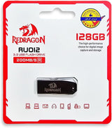 Redragon RU012 128GB USB 3.2 Flash Drive with Ultra-Fast 200MB/s Performance