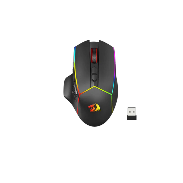 Redragon M814 AXE PRO RGB Tri-Mode Gaming Mouse