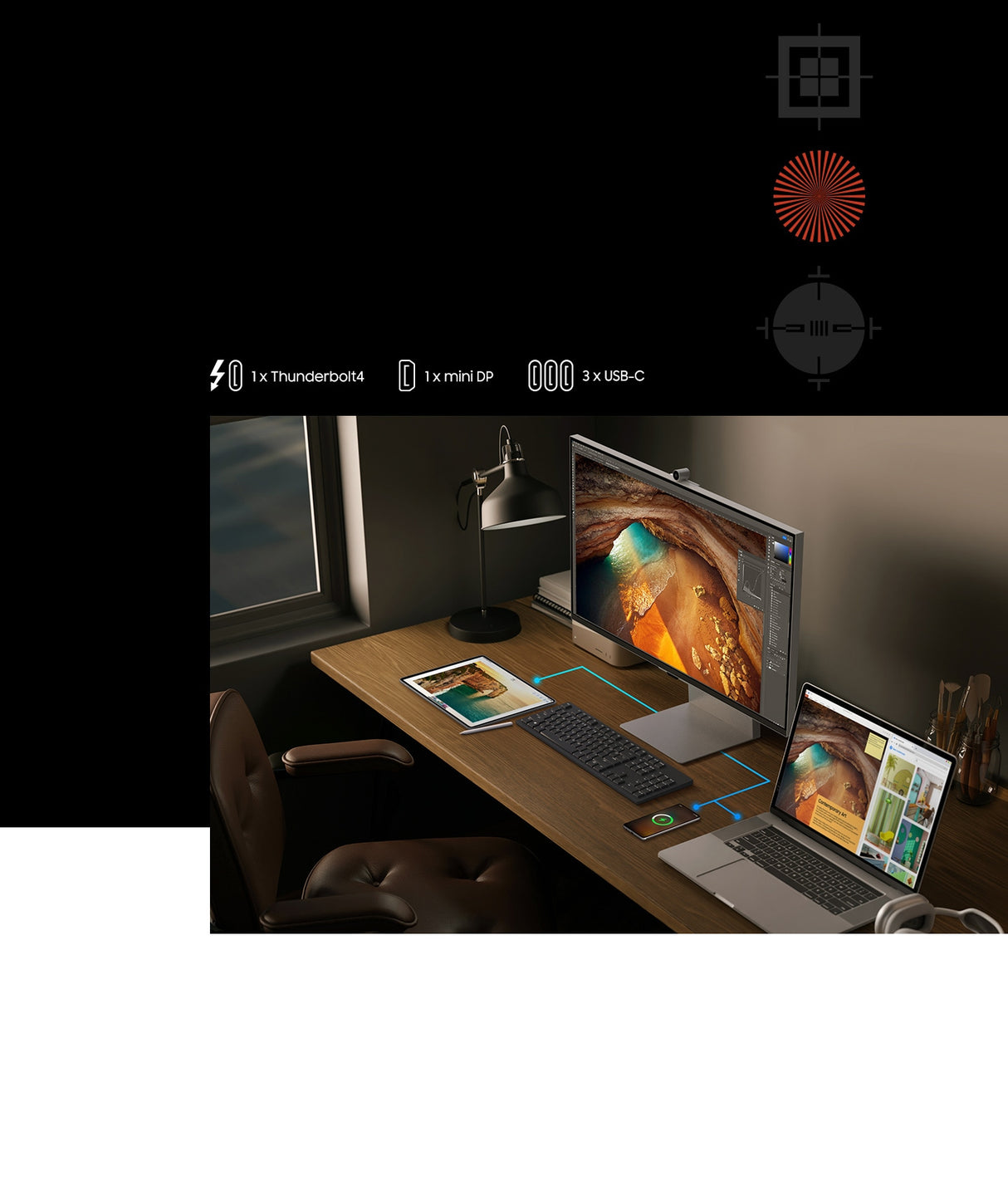 Samsung ViewFinity S9 S90PC 27-Inch 5K Monitor: Exceptional Detail and Vivid Colors