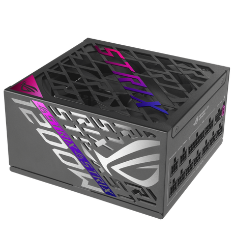 ASUS ROG Strix 1200W Platinum PSU GaN MOSFET GPU-FIRST Technology 0dB Cooling PCIe 5.1 Ready
