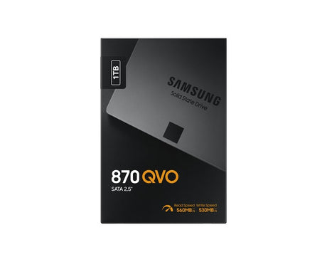 Samsung 870 QVO 1 TB SATA III 2.5″ Internal SSD with Up to 560 MB/s Speed