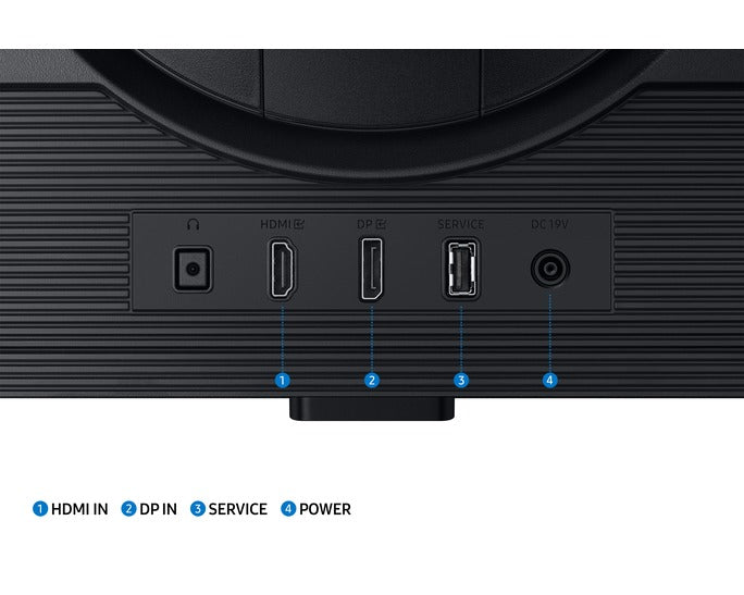 Samsung Odyssey G5 (G50D) 32″ QHD 180Hz Gaming Monitor