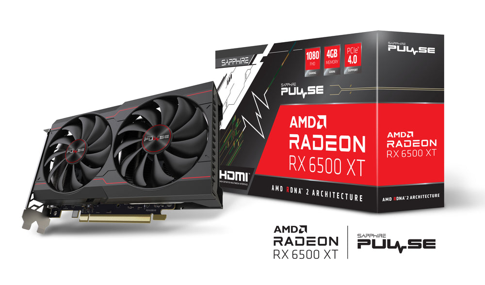 Amd Mama Sapphire Pulse RX 6500 XT 8GB – Smooth 1080p Gaming Performance – Elyamama
