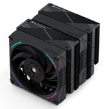 مبرد وحدة المعالجة المركزية Thermalright Heatsink Phantom Spirit 120 EVO، مبرد هواء لوحدة المعالجة المركزية بأنابيب حرارية 7×6 مم، مبرد كمبيوتر بمروحة PWM مزدوجة، سرعة 2150 دورة في الدقيقة، متوافق مع AMD AM4 AM5/Intel 1700/1150/1151/1200/17XX/2011