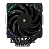 مبرد وحدة المعالجة المركزية Thermalright Heatsink Phantom Spirit 120 EVO، مبرد هواء لوحدة المعالجة المركزية بأنابيب حرارية 7×6 مم، مبرد كمبيوتر بمروحة PWM مزدوجة، سرعة 2150 دورة في الدقيقة، متوافق مع AMD AM4 AM5/Intel 1700/1150/1151/1200/17XX/2011