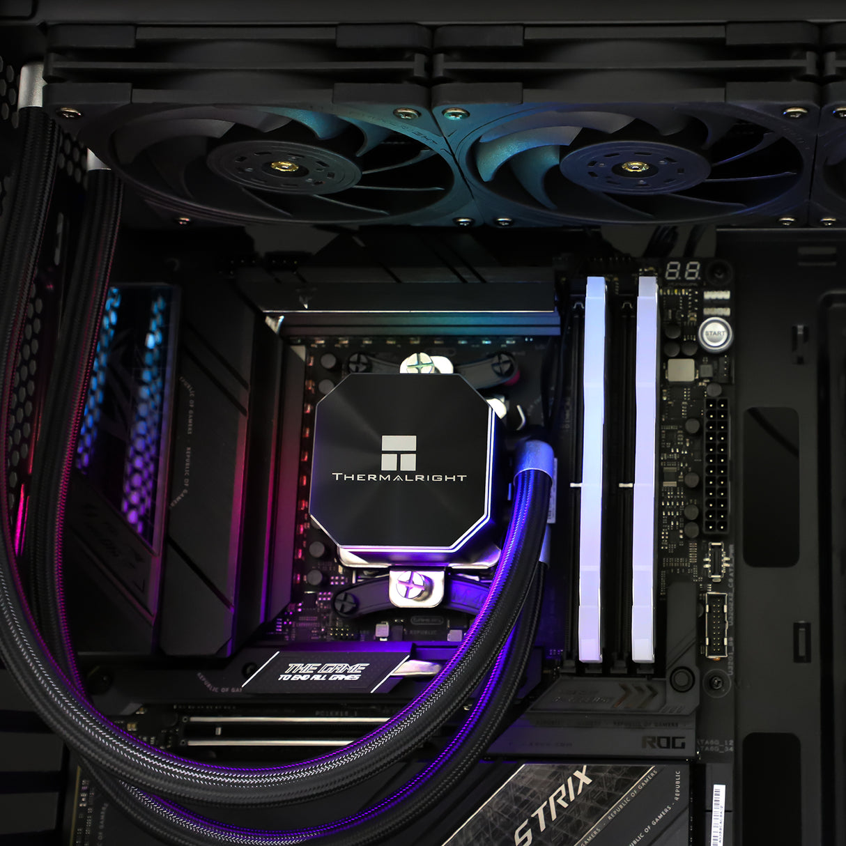 Thermalright Frozen Edge 360 Black: High-Performance 360mm AIO Liquid Cooler for Quiet Efficiency