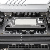 Thermalright LGA1700-BCF Black V2 CPU Anti-Bend Fixer Intel 12 13 14 Gen Anti-Bend Fixing Fixture Intel CPU Corrective Fixing Bracket LGA17XX Corrective CPU Bender LGA1700 Full Fit Fixer with Thermalpast