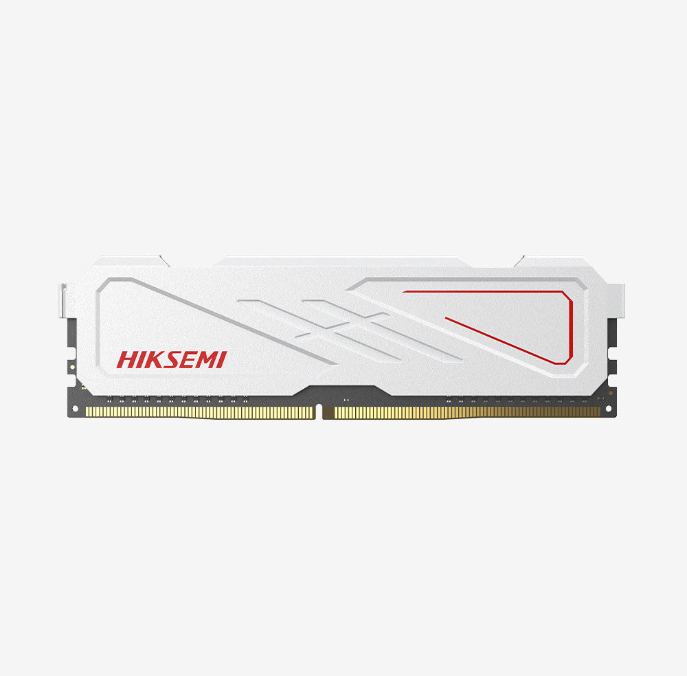 HIKSEMI Armor WHITE UDIMM RAM DIMM 8GB DDR4 3200MHz CL18 Supports Intel XMP 2.0 Compatible with Latest AMD Platforms