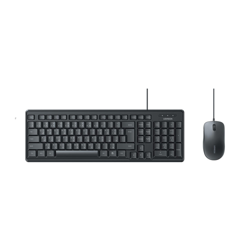 UGREEN Wired Membrane keyboard & Mouse Combo - 55915