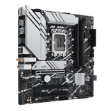 ASUS PRIME B760M-A WIFI (LGA 1700) mATX mortheboard with PCIe 4.0, DDR5, two M.2 slots, Realtek 2.5Gb Ethernet, Wi-Fi 6, DisplayPort, Dual HDMI™, SATA 6 Gbps, rear USB 3.2 Gen 2, front USB 3.2 Gen 1 Type-C®, Aura Sync