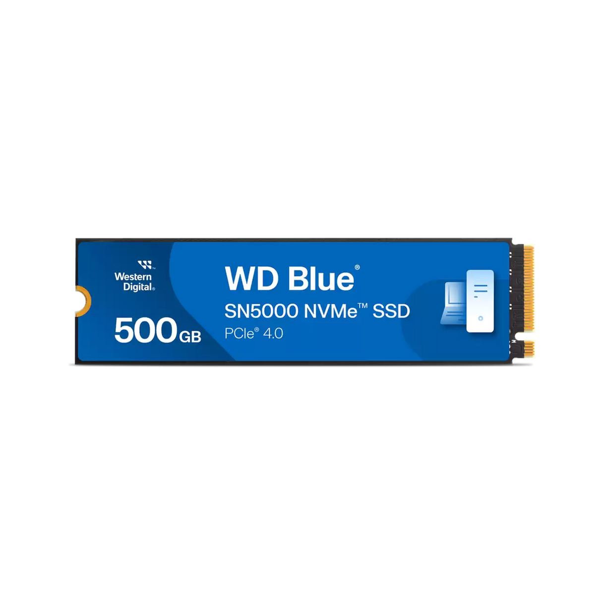 WD Blue SN5000 500GB NVMe SSD – Up to 5000MB/s PCIe Gen4 Speed