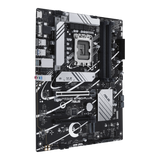 ASUS Prime B760-PLUS LGA 1700 ATX motherboard with PCIe 5.0 three PCIe 4.0 M.2 slots, DDR5, Realtek 2.5Gb Ethernet, DisplayPort, VGA, HDMI™, SATA 6 Gbps, USB 3.2 Gen 2x2 Type-C front USB 3.2 Gen 1 Type-C Thunderbolt (USB4) support Aura Sync