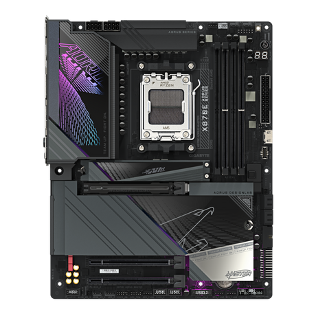 Gigabyte X870E AORUS MASTER: High-Performance AMD Ryzen Gaming Motherboard