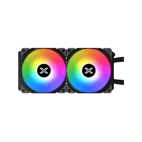 XIGMATEK Liquid Killer X 240 ARGB AIO CPU COOLER (black-white) Intel : LGA 1700/1200 &115X/2011 & 2066 AMD : TR4/AM5/AM4/AM3