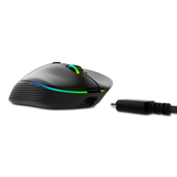 XPG Alpha Gaming Mouse,16,000 DPI, 400 IPS, 6 Programmable Buttons, Ergonomic Design