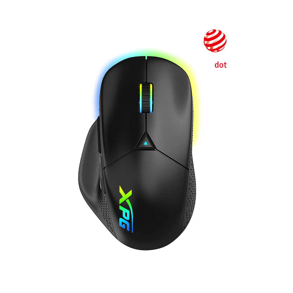 XPG Alpha Gaming Mouse,16,000 DPI, 400 IPS, 6 Programmable Buttons, Ergonomic Design