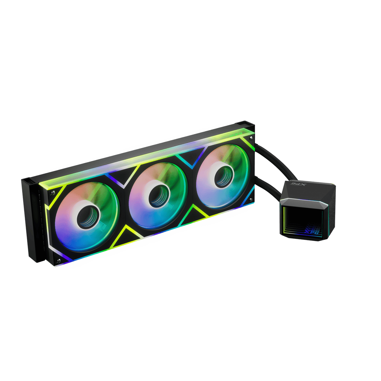 XPG LEVANTE II 360 High-Performance Cooling CPU Liquid Cooler Black