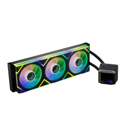 XPG LEVANTE II 360 High-Performance Cooling CPU Liquid Cooler Black