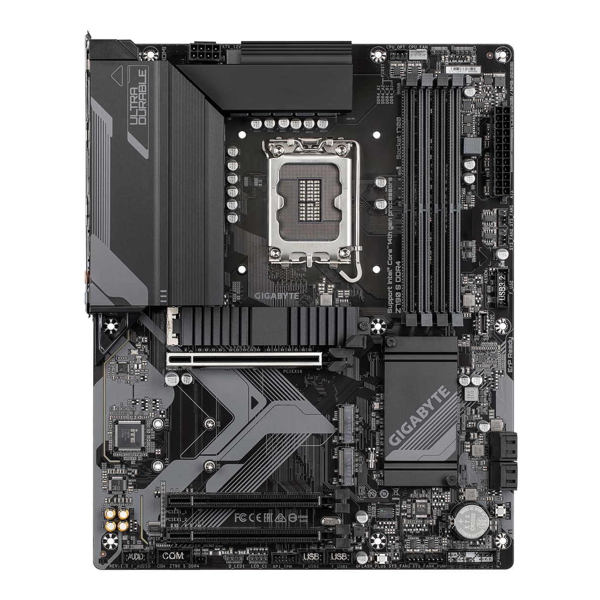 GIGABYTE Z790 S DDR4 LGA 1700 Intel Z790 ATX Motherboard with DDR4, Triple M.2, PCIe 4.0, USB 3.2 Gen2 Type-C