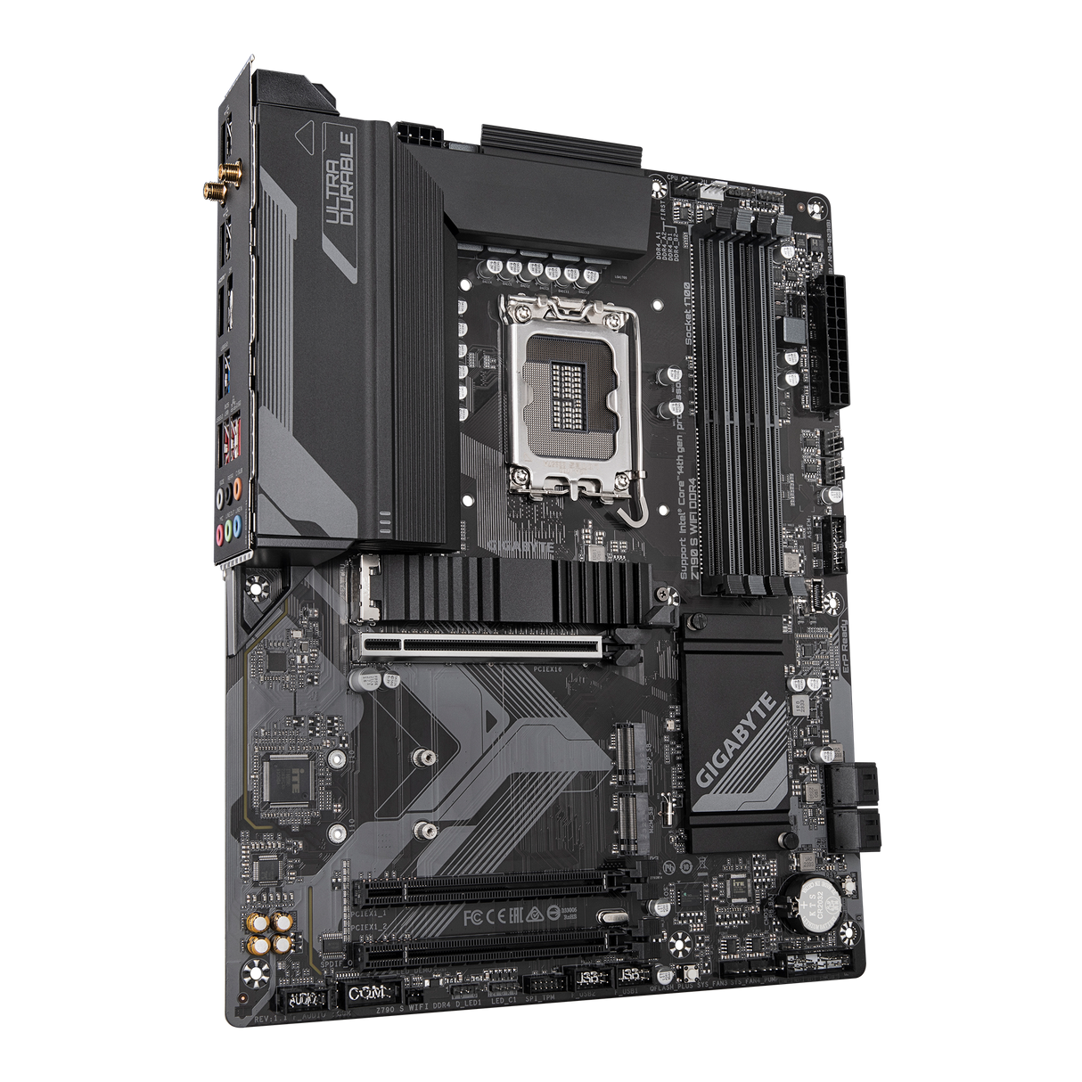 GIGABYTE Z790 S WiFi DDR4 LGA 1700 Intel Z790 ATX Motherboard with DDR4, Triple M.2, PCIe 4.0, USB 3.2 Gen2 Type-C