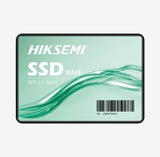 Hiksemi SSD with wavy design on a light green background