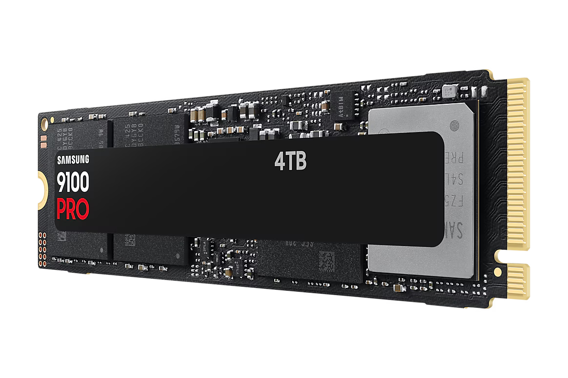 Samsung 9100 PRO NVMe SSD PCIe Gen5 1TB 2TB 4TB