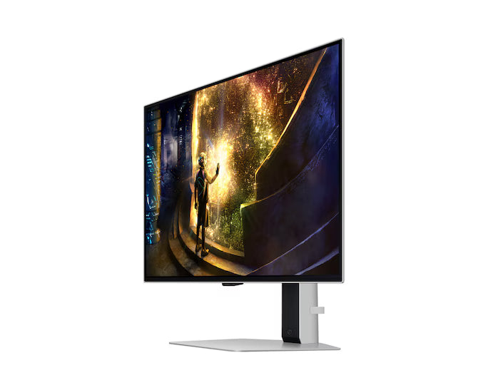 Samsung Odyssey OLED G6 (G61SD) 27″ QHD & QD-OLED 240Hz 0.03ms FreeSync Premium Pro Gaming Monitor with Sleek Metal Design