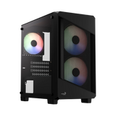 Aerocool B312F Flow Mid-Tower PC Case with LUX 550W 80+ Bronze PSU