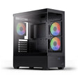 Aerocool P500D Mid-Tower PC Case with LUX 650W 80+ Bronze