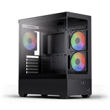 Aerocool P500D Mid-Tower PC Case with LUX 650W 80+ Bronze