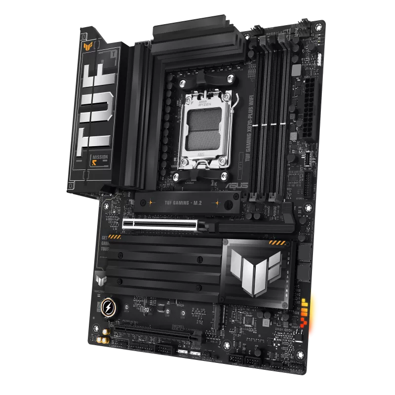 ASUS TUF GAMING X870-PLUS WIFI – Durable AM5 Gaming Motherboard