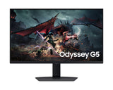Samsung Odyssey G5 (G50D) 27-Inch 2K QHD Fast IPS 1ms G-Sync Compatible Gaming Monitor, 1ms, VESA DisplayHDR 400 180Hz AMD FreeSync Adjustable Stand Eye Saver Mode