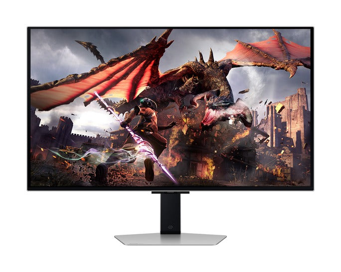 SAMSUNG Odyssey OLED G8 (G80SD) 32-Inch 4K UHD Smart Gaming Monitor 240Hz 0.03ms Glare-Free Display Gaming Hub Adjustable Sleek Metal Design